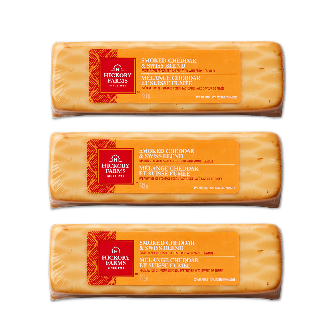 Smoked Cheddar & Swiss Blend 3-Pack