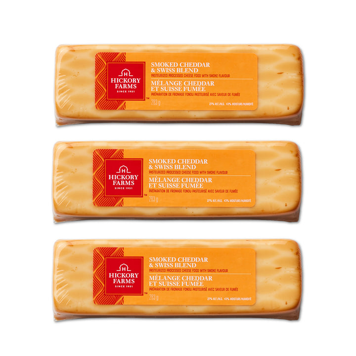 Smoked Cheddar & Swiss Blend 3-Pack