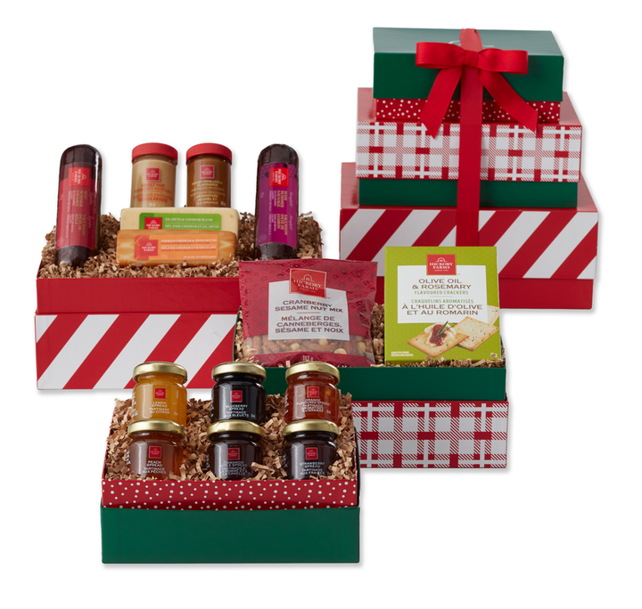 Gourmet Holiday Gift Tower
