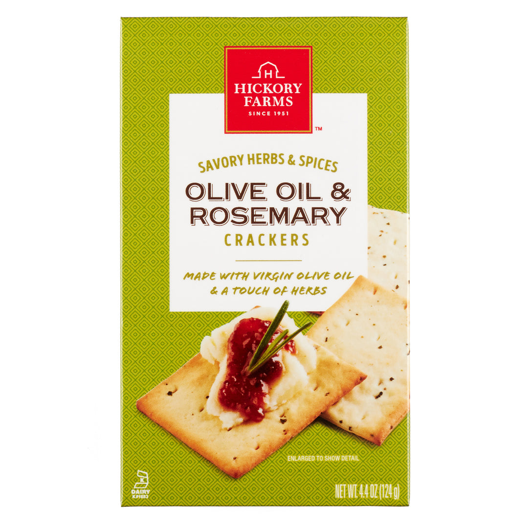 Olive Oil & Rosemary Crackers 3-Pack