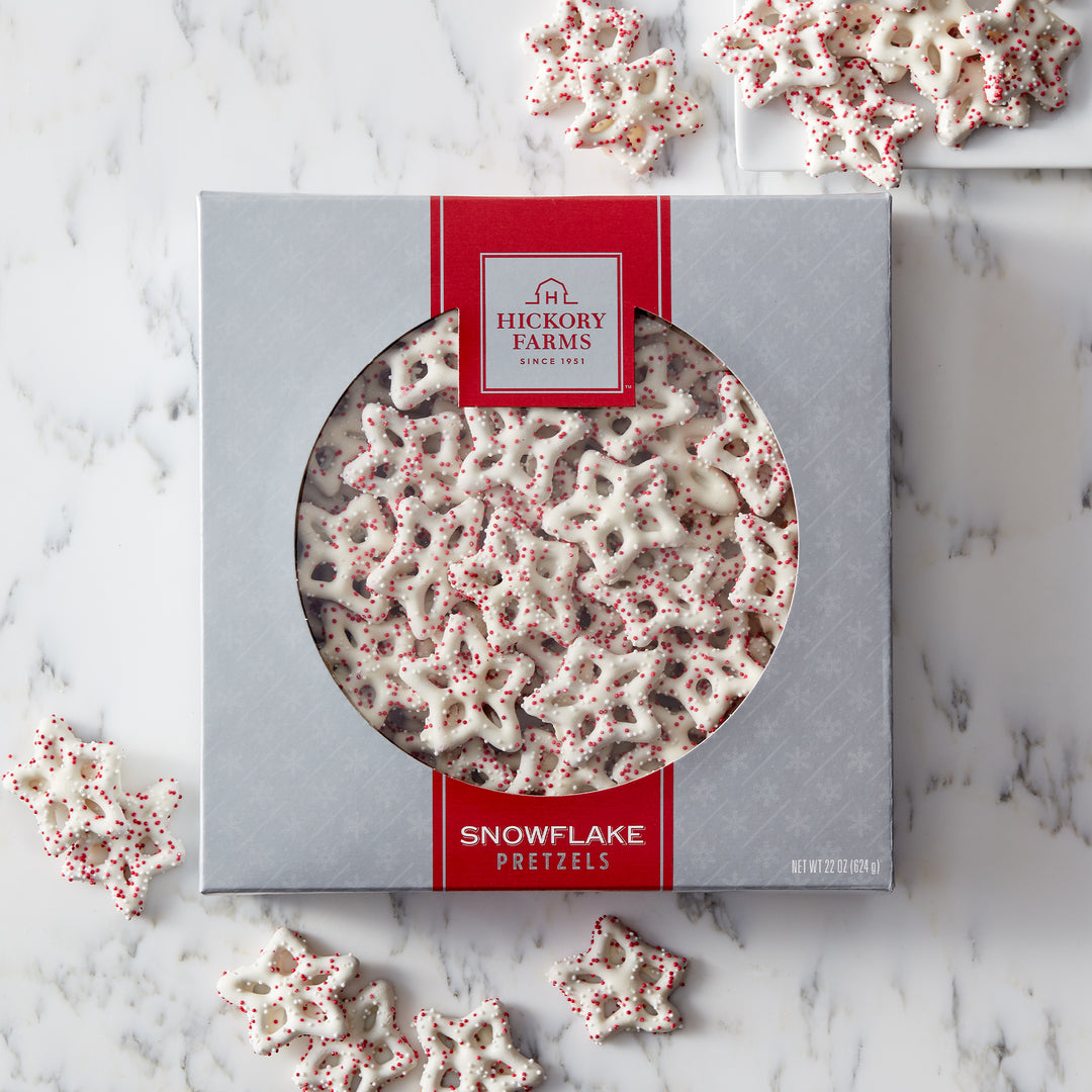 Snowflake Pretzels