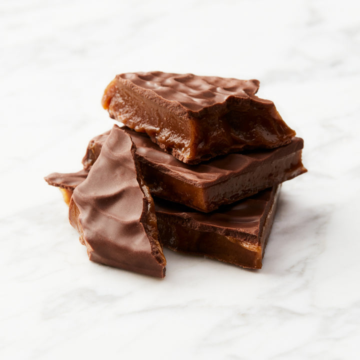 Milk Chocolate Coated Toffee Bark