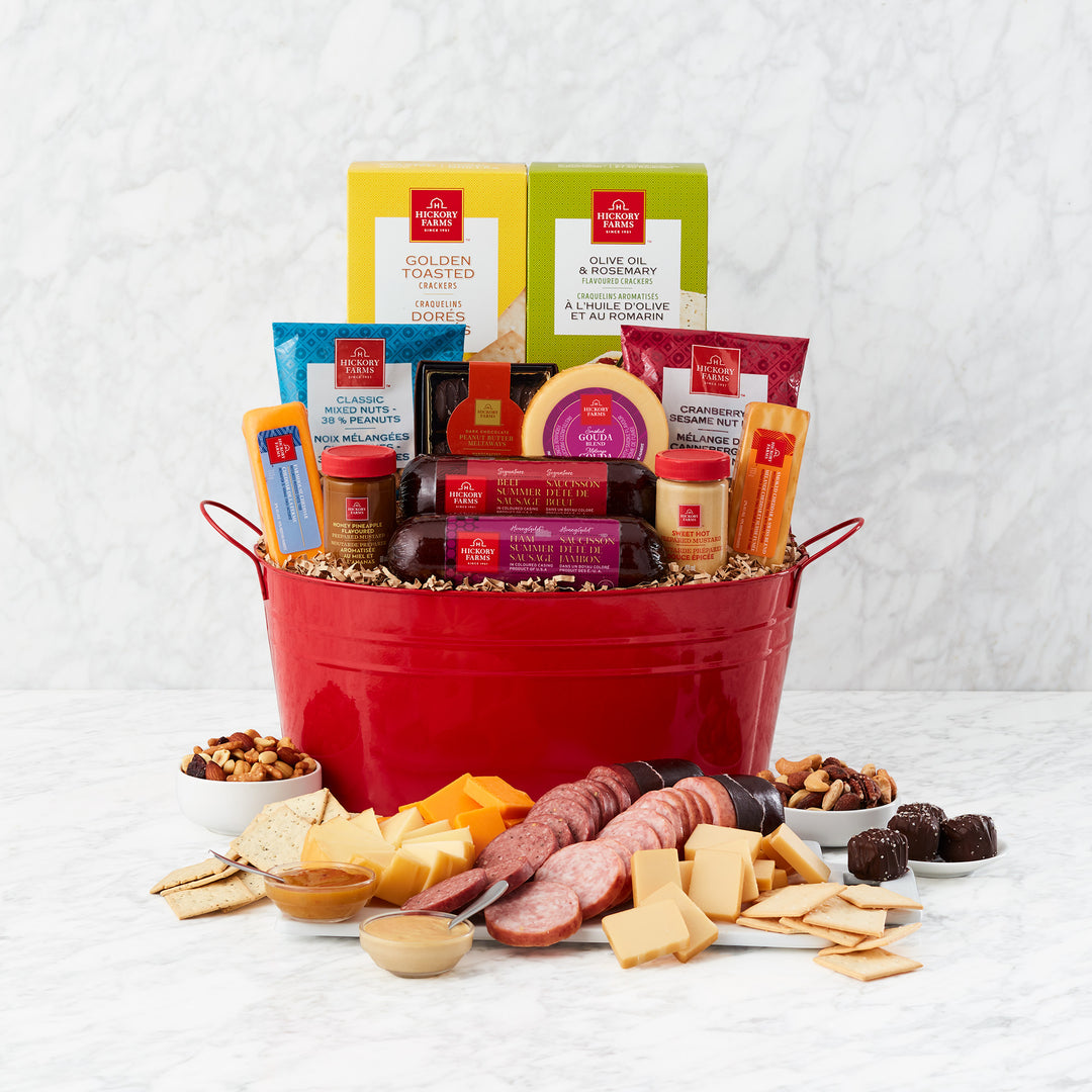 Holiday Charcuterie Gift Basket